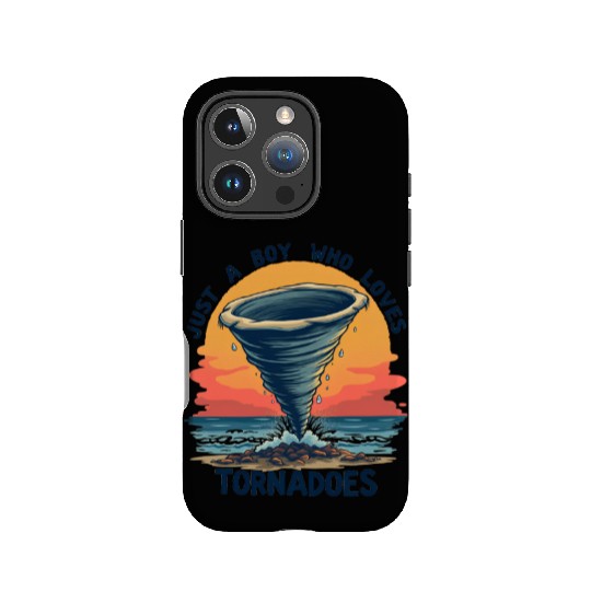 Just A Boy Who Loves Tornadoes Storm Meteorologist IPhone Cases