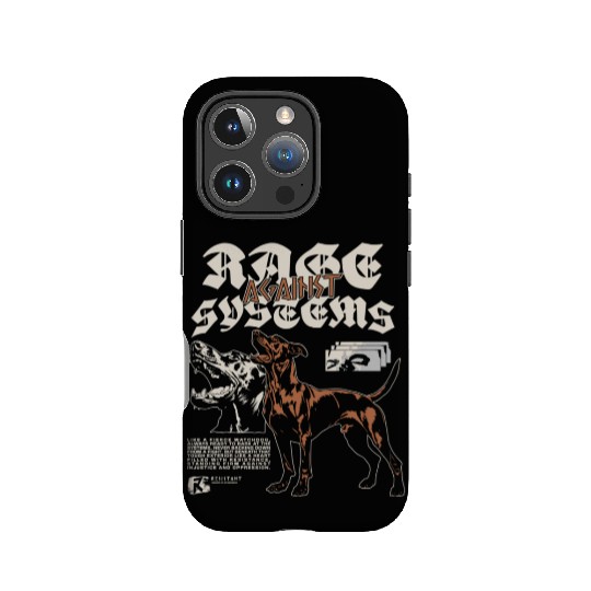Rage Against Systems – Watchdog Resistance Graphic IPhone Cases