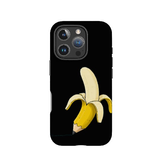 Banana pencil IPhone Cases