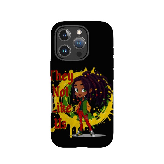They Not Like Us Black History Melanin African IPhone Cases