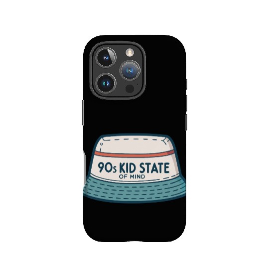 90s Kid State Of Mind Bucket Hat Retro 90s IPhone Cases