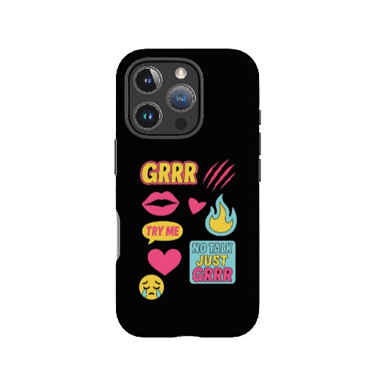 Sticker Grrr – TikTok Baddie Pack IPhone Cases
