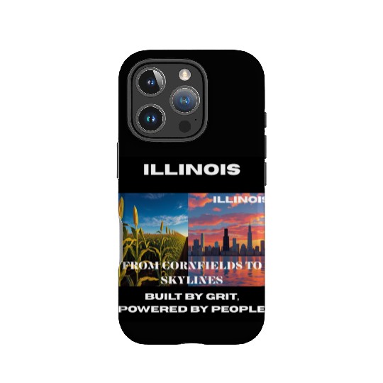 Illinois Midwest Mosaic Art IPhone Cases