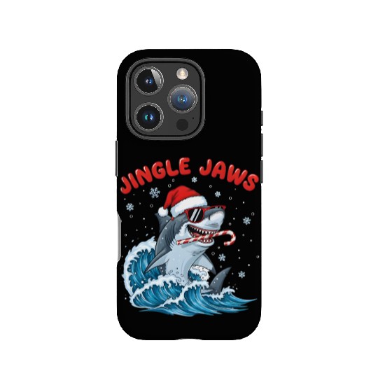 Jingle Jaws – Christmas Holiday with Bite Design IPhone Cases