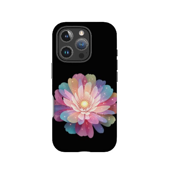 Ethereal Lotus Bloom Digital Art IPhone Cases