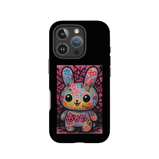 Graffiti Kawaii Bunny Pop IPhone Cases