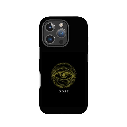 Mystic Eye with Dose Typography IPhone Cases
