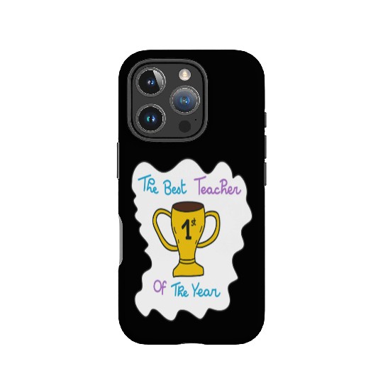 First Teacher Appreciation Trophy Design IPhone Cases