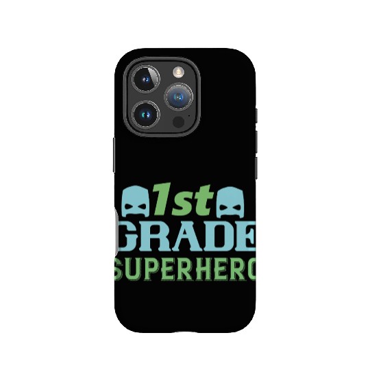 1st Grade Superhero IPhone Cases