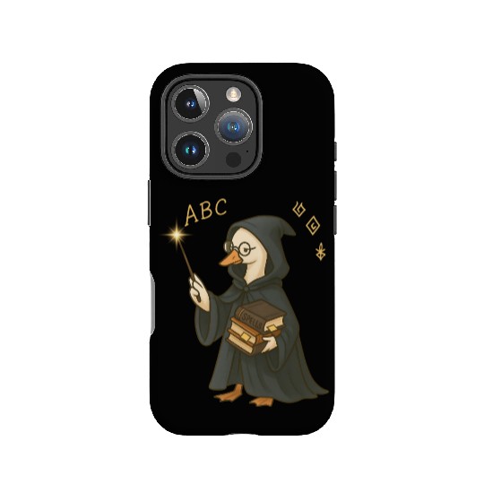 Wizard Goose with Spell Books IPhone Cases