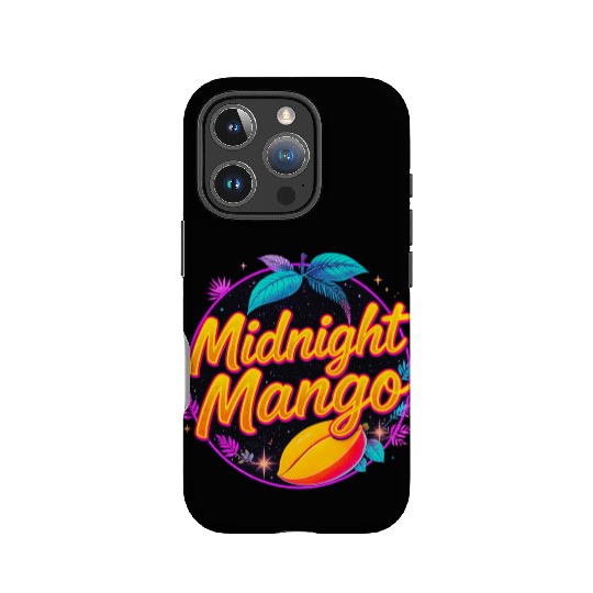 Nighttime Mango Bright Design IPhone Cases