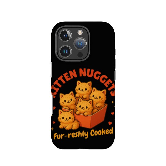 Cute Kitten Nuggets – Funny Food Cat IPhone Cases