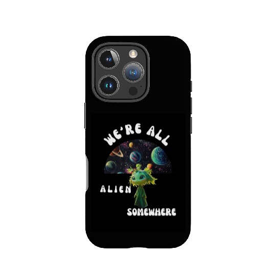 Galactic Alien Adventure Design IPhone Cases