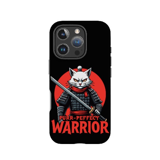 Purr-Perfect Warrior Cat Design IPhone Cases
