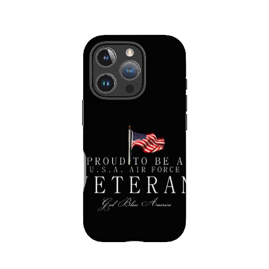 Proud To Be A US Air Force Veteran IPhone Cases