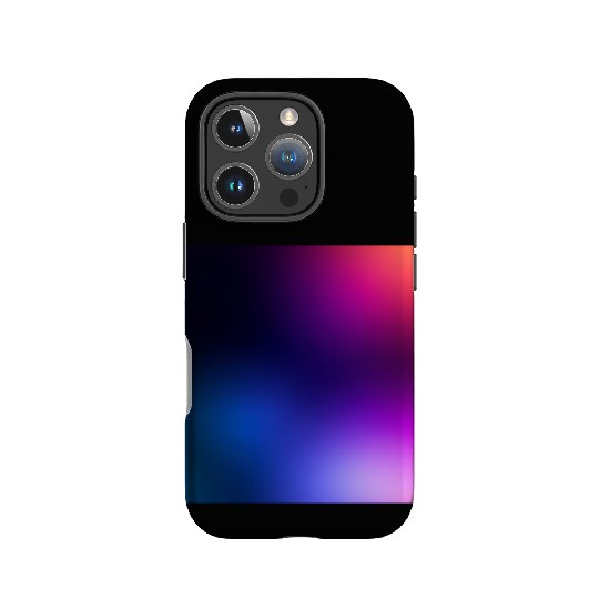 Vibrant Gradient Spectrum Design IPhone Cases