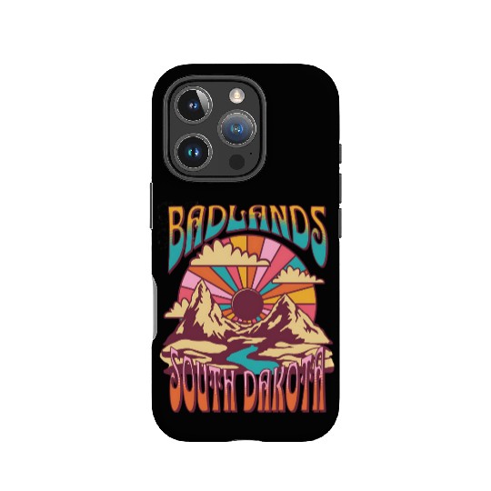 Badlands South Dakota Nature Hiking Mountains IPhone Cases