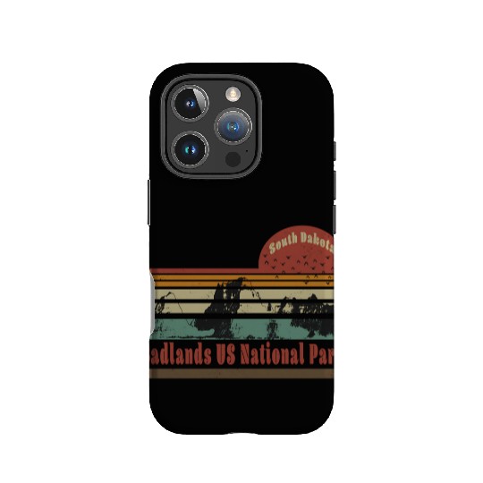 Badlands US National Park South Dakota Travel IPhone Cases