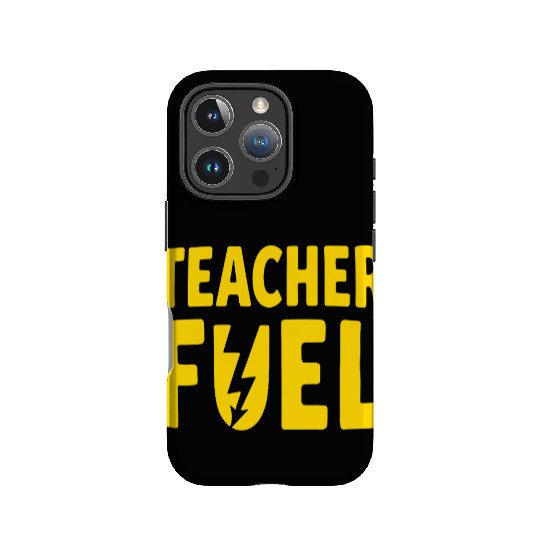 Teacher Fuel - Coffee icon IPhone Cases