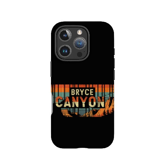 Bryce Canyon US National Park Vintage IPhone Cases