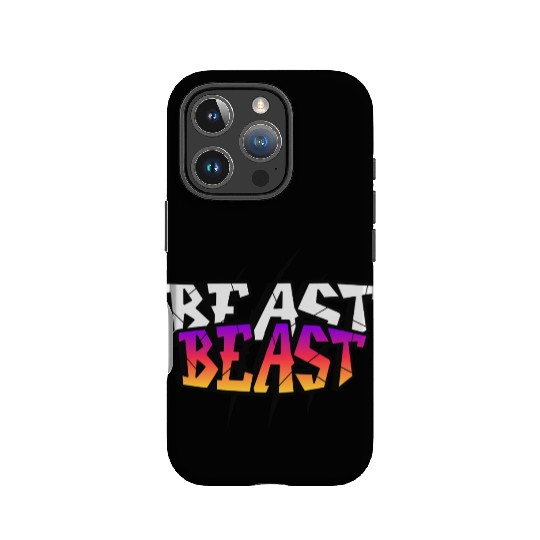 Retro Graffiti Beast Logo Design IPhone Cases