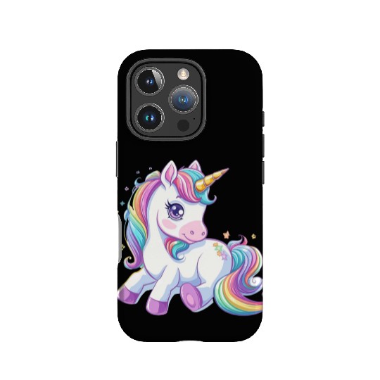Cute unicorn rainbow fantasy IPhone Cases