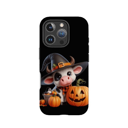 Cute Halloween Cow IPhone Cases