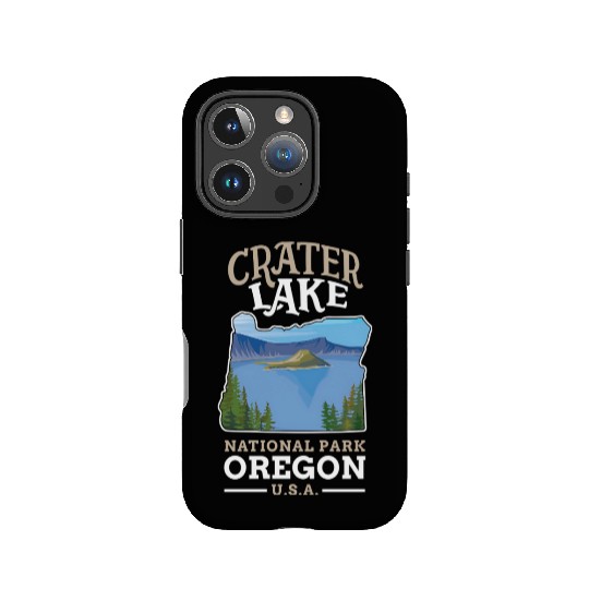 Crater Lake National Park US Oregon IPhone Cases