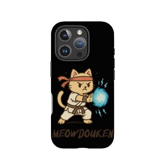 Meowdouken Street Fighter IPhone Cases