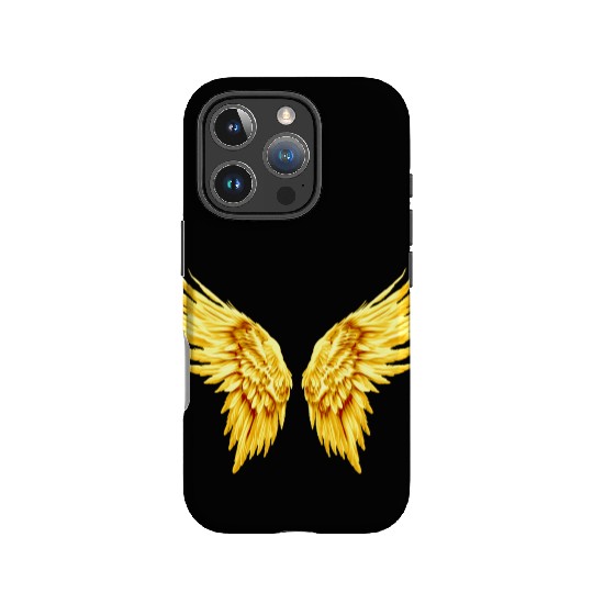 Golden Angel Wings  IPhone Cases