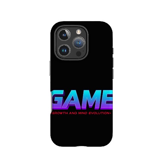 Vibrant Retro Gaming Typography Design IPhone Cases