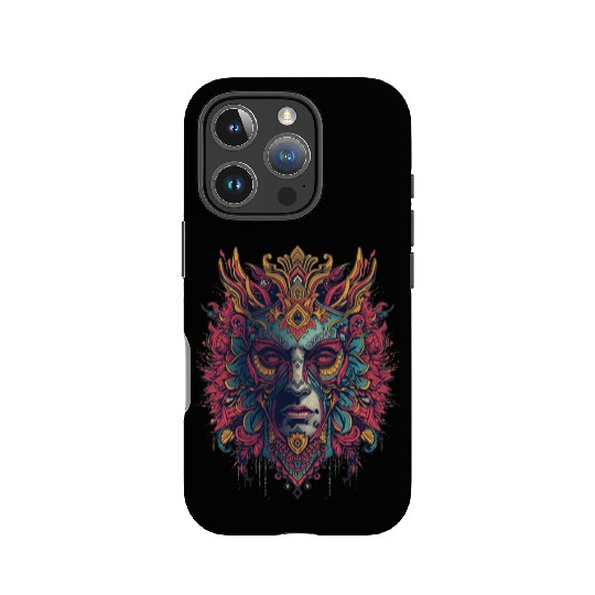 Mystical Forest Spirit Mandala Art IPhone Cases