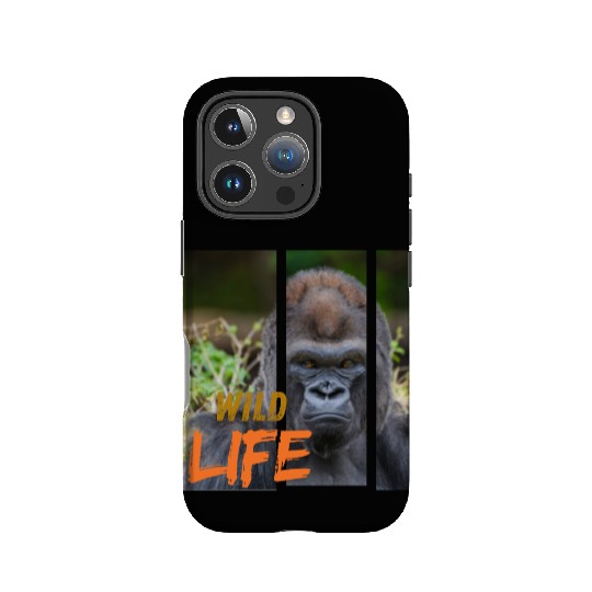 Gorilla Wildlife Portrait IPhone Cases