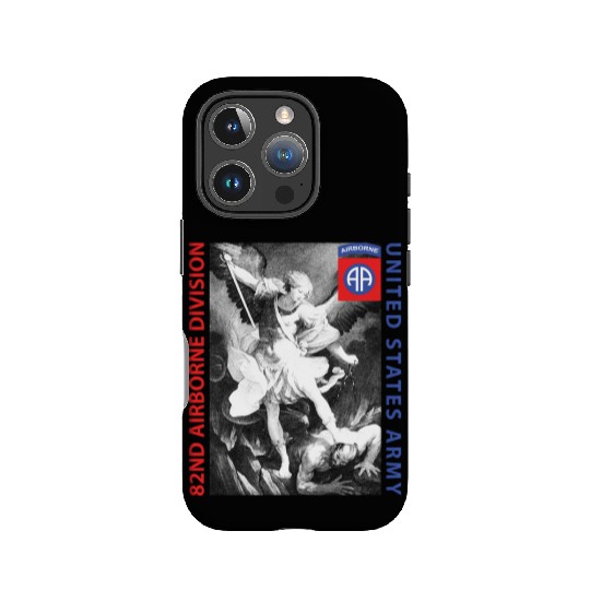 82nd Airborne - Saint Michael IPhone Cases
