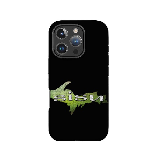 U.P. SISU Upper Peninsula Michigan Finland Finnish IPhone Cases