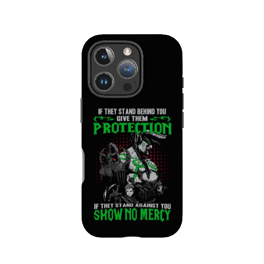 Warcraft-If they stand against you show no mercy IPhone Cases