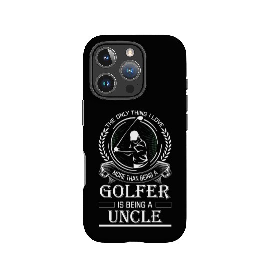 Golfer Uncle IPhone Cases