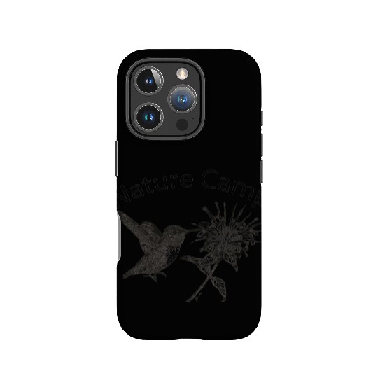 Nature Camp Hummingbird and Bergamot IPhone Cases