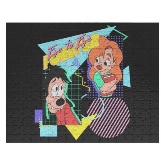 Cartoon Jigsaw Puzzles Disney A Goofy Movie Max & Roxanne Eye To Eye Forever