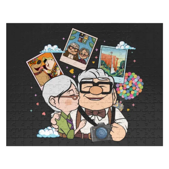Adventure is Out There Disney Pixar Up Jigsaw Puzzles, Vintage Carl And Ellie Up House