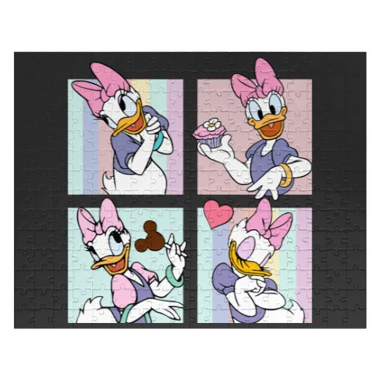 Disney Daisy Duck  Jigsaw Puzzles, Disney Girls Jigsaw Puzzles, Disney Aesthetic Jigsaw Puzzles, Disneyworld Jigsaw Puzzles, Disneyland Jigsaw Puzzles