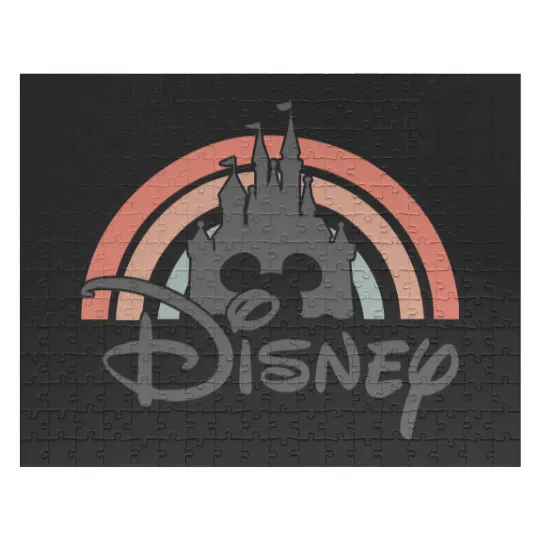 Disney Rainbow Castle Jigsaw Puzzles, Disney Vintage Jigsaw Puzzles