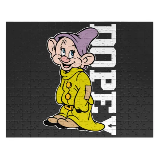 Disney Dopey Dwarf Portrait Jigsaw Puzzles, Snow White and Seven Dwarfs Jigsaw Puzzles