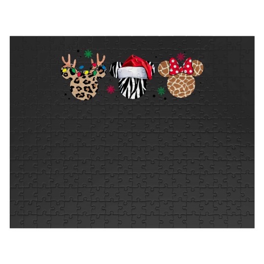 Animal Kingdom Christmas Jigsaw Puzzles, Disney Christmas Family Jigsaw Puzzles