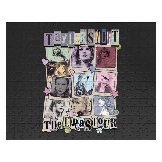 Discover Vintage Taylor The Eras Tour Jigsaw Puzzles, Taylor version Merch Jigsaw Puzzles