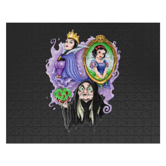 Retro 90s Disney Snow White Evil Queen Jigsaw Puzzles