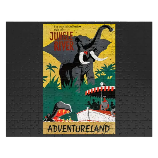 Jungle Cruise Jigsaw Puzzles, Disney Jungle Cruise Ride Jigsaw Puzzles
