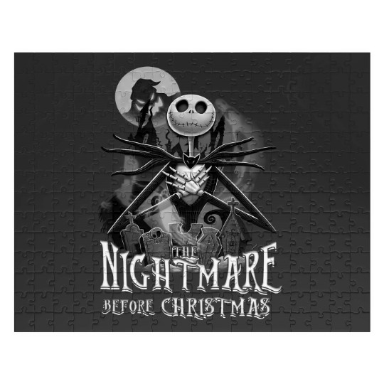 Jack Skellington Nightmare Before Christmas Halloween Jigsaw Puzzles, Disney Halloween Party