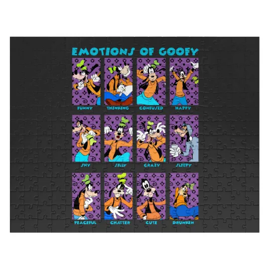 Disney Goofy Emotions Of Goofy Jigsaw Puzzles