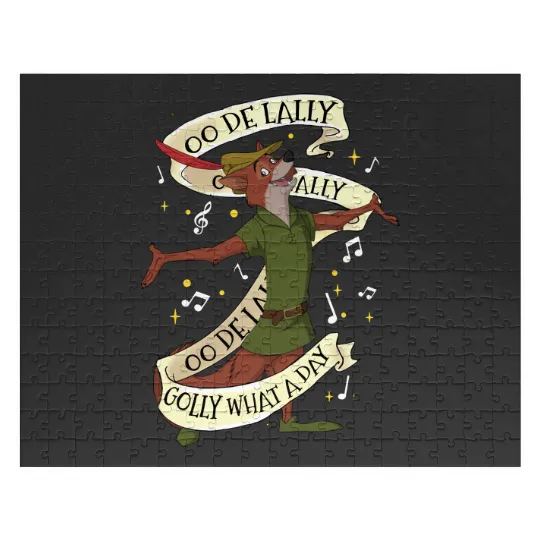 Robin Hood Jigsaw Puzzles, Disney Women's Jigsaw Puzzles, Disneyland Matching Jigsaw Puzzles